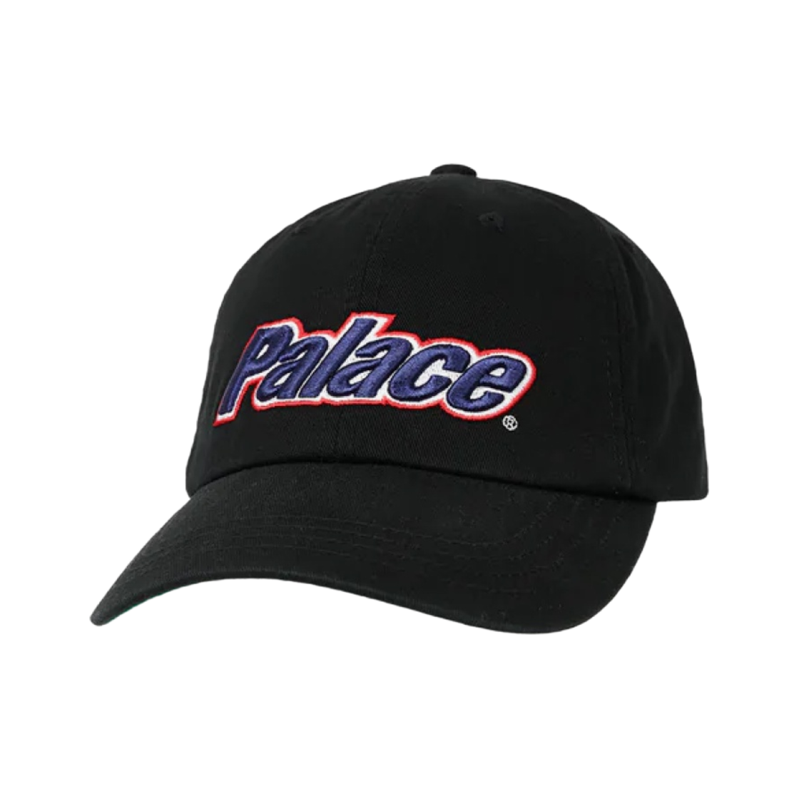 팔라스 로워케이스 6-패널 캡 블랙 - 22FW(Palace Lowercase 6-Panel Black - 22FW) - 1