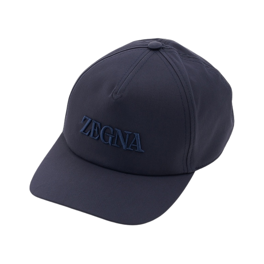 제냐 로고 베이스볼 캡 다크 블루(Zegna Logo Baseball Cap Dark Blue)