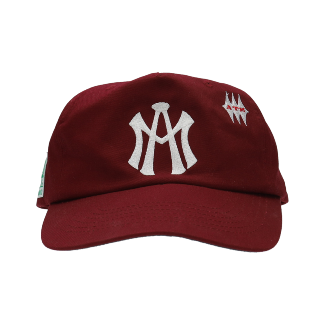 - Aftermath Atm Logo Ball Cap Burgundy