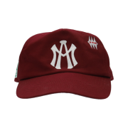 Aftermath Atm Logo Ball Cap Burgundy