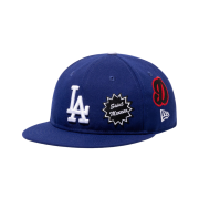 New Era MLB x Saint Mxxxxxx Dodgers Cap Blue - 25SS