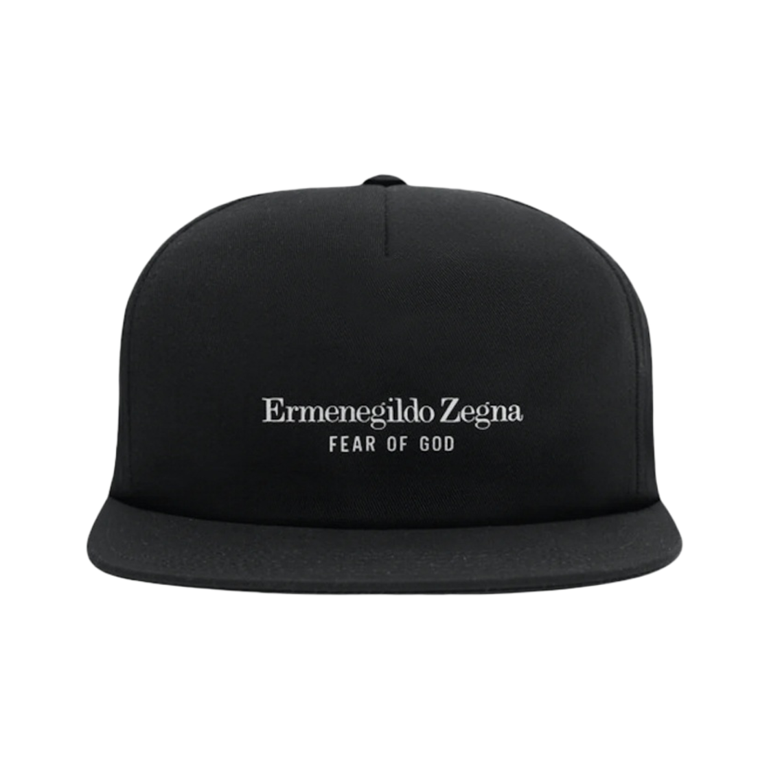 피어 오브 갓 x 에르메네질도 제냐 코튼 베이스볼 캡 블랙(Fear of God x Ermenegildo Zegna Cotton Baseball Cap Black)