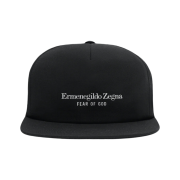 Fear of God x Ermenegildo Zegna Cotton Baseball Cap Black