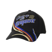 Diesel Baseball Cap with Racing Embroidery Black