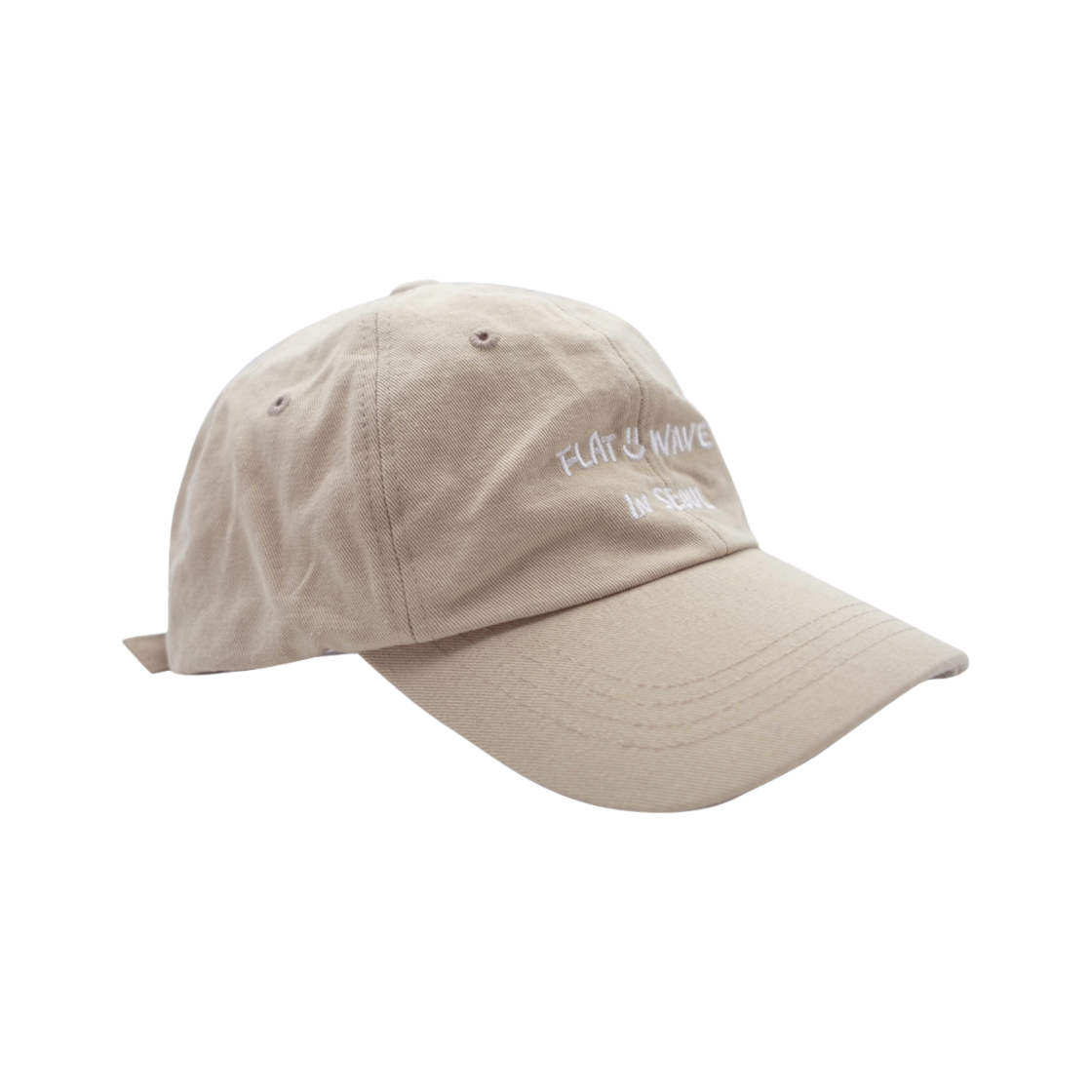 100067 Flatwave Nubbel Ball Cap Beige