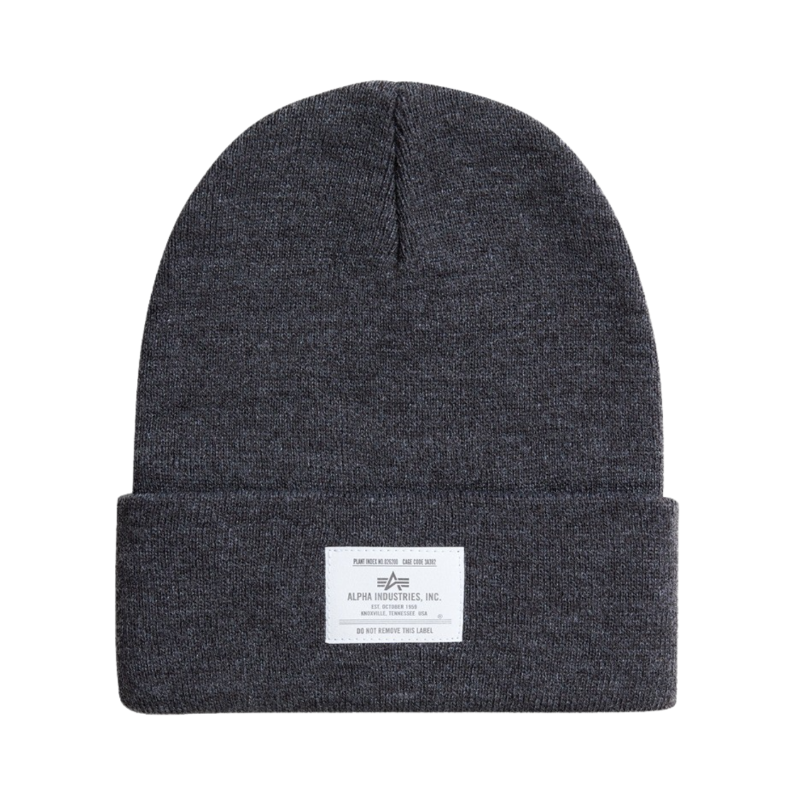 AICOI0000013MCH ALPHA INDUSTRIES Essential Beanie Medium Charcoal Heather