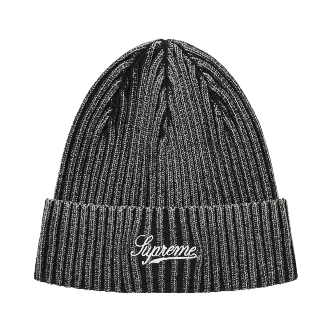 슈프림 블리치드 립 비니 블랙 - 21SS(Supreme Bleached Rib Beanie Black - 21SS) - 1