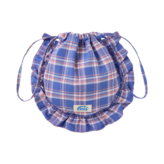 【EMIS】 CHECK STRING ECO BAG /追跡付 EMIS】 CHECK STRING ECO BAG /追跡付 (EMIS/トートバッグ