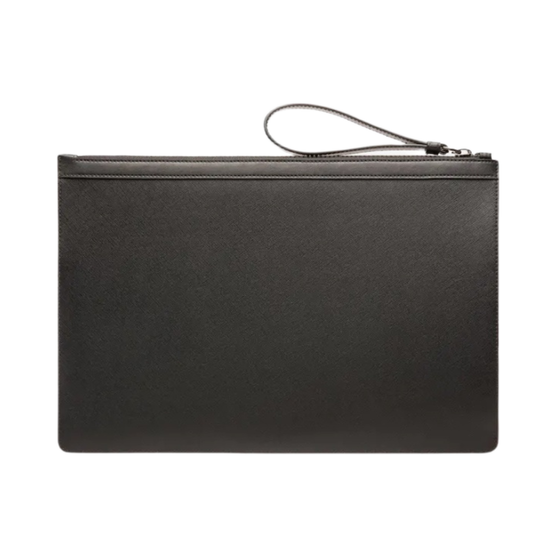 발리 볼리스 라지 리사이클 레더 파우치 블랙(Bally Bollis Large Recycled Leather Pouch Black) - 2