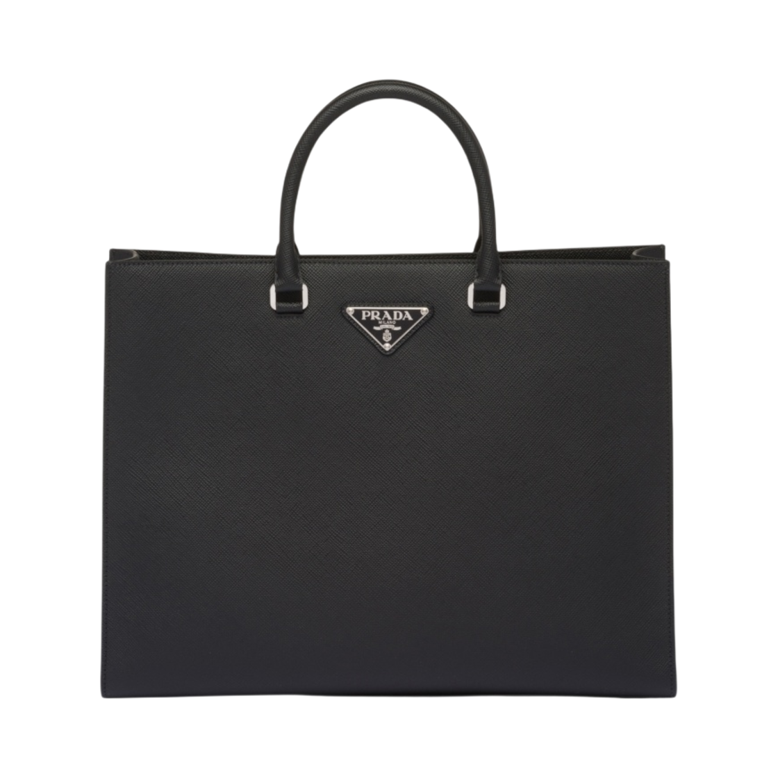 프라다 사피아노 레더 토트백 블랙(Prada Saffiano Leather Tote Bag Black) - 1