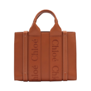 Chloe Small Woody Tote Bag Caramel