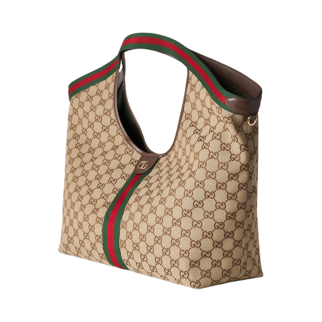구찌 질리오 라지 토트백 베이지 브라운(Gucci Giglio Large Tote Bag Beige Brown) - 2