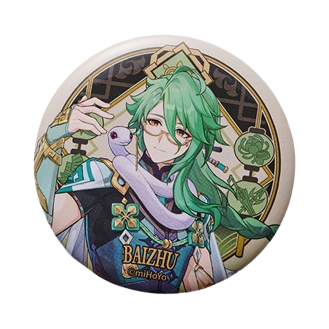 6976068142089 Genshin Badge Liyue Theme Baizhu