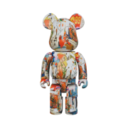 Bearbrick Andy Warhol x Jean-Michel Basquiat #4 400%