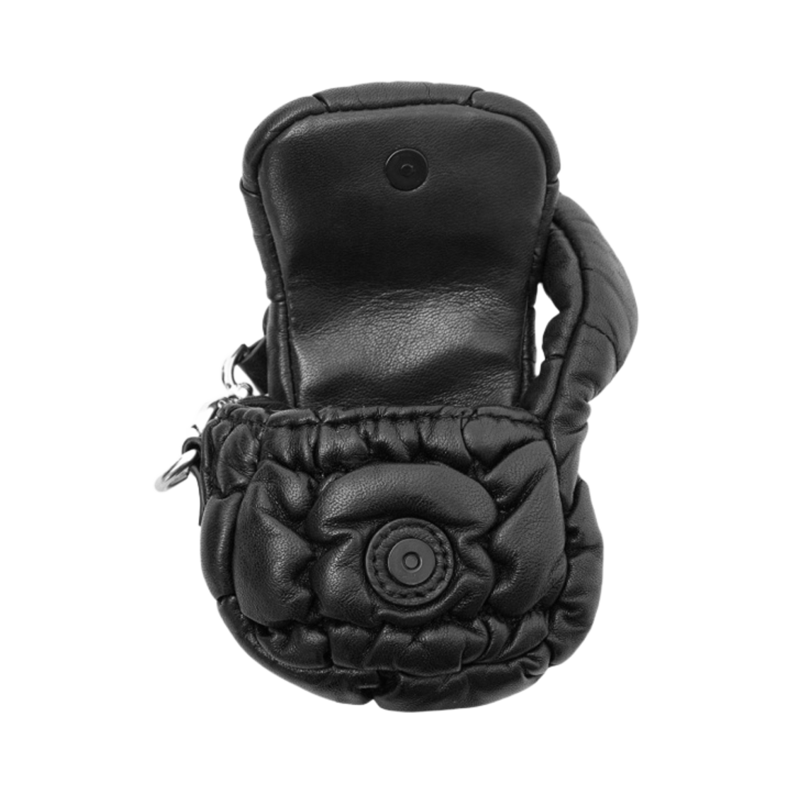 코스 퀼티드 나노백 레더 블랙(COS Quilted Nano Bag Leather Black) - 3