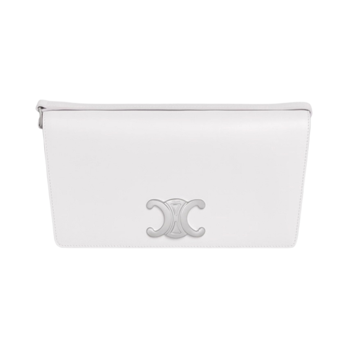 셀린느 샤이니 카프스킨 트라페즈 트리옹프 백 화이트(Celine Trapeze Triomphe Bag in Shiny Calfskin White) - 1