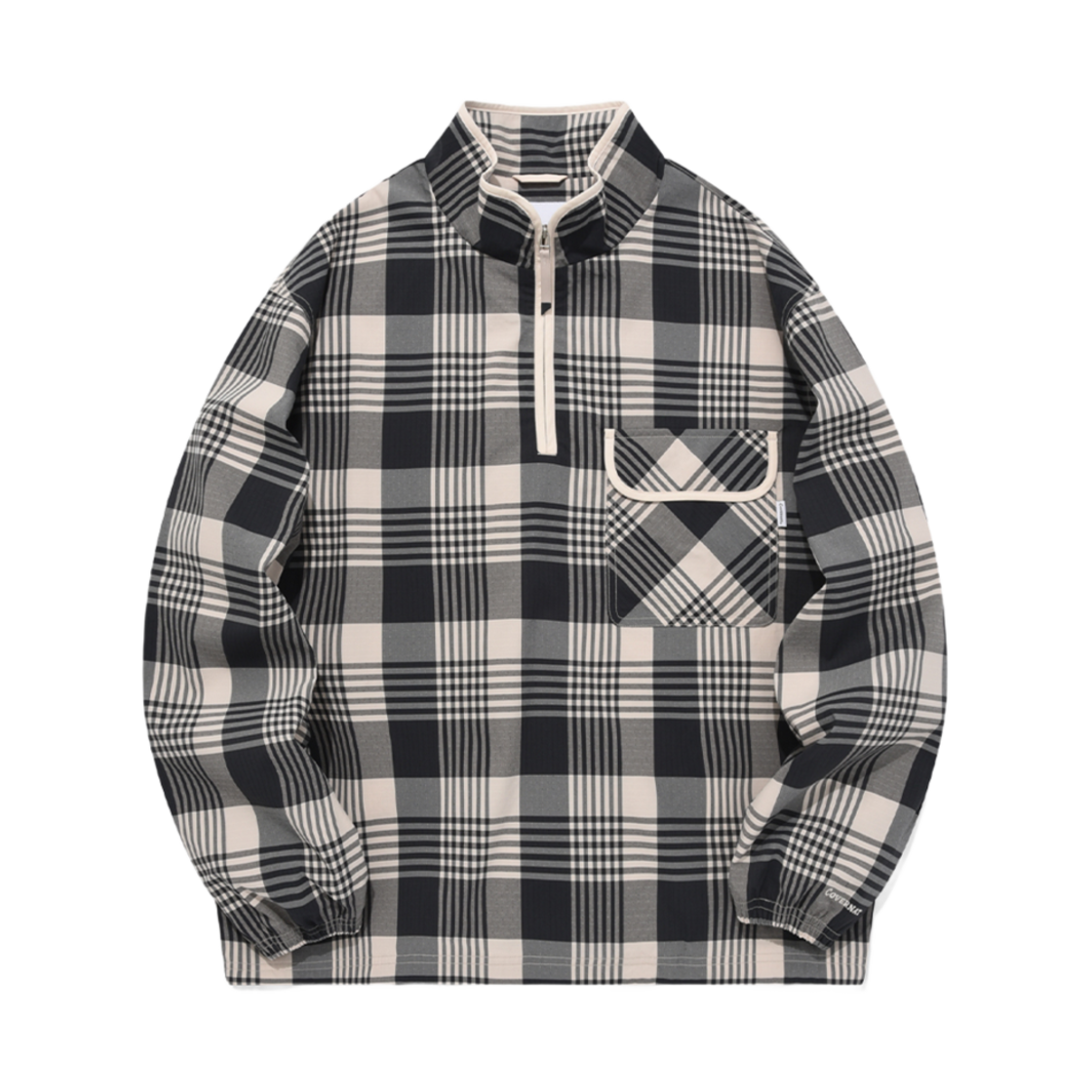 커버낫 체크 아노락 자켓(Covernat Check Anorak Jacket)