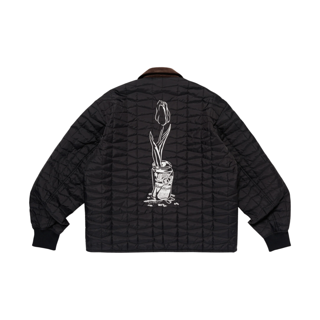 베르디 웨이스티드 유스 퀼트 퍼프 자켓 블랙(Verdy Wasted Youth Quilt Puff Jacket Black)