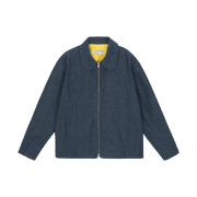 Hono Report Cut Collar Jacket Raw Denim