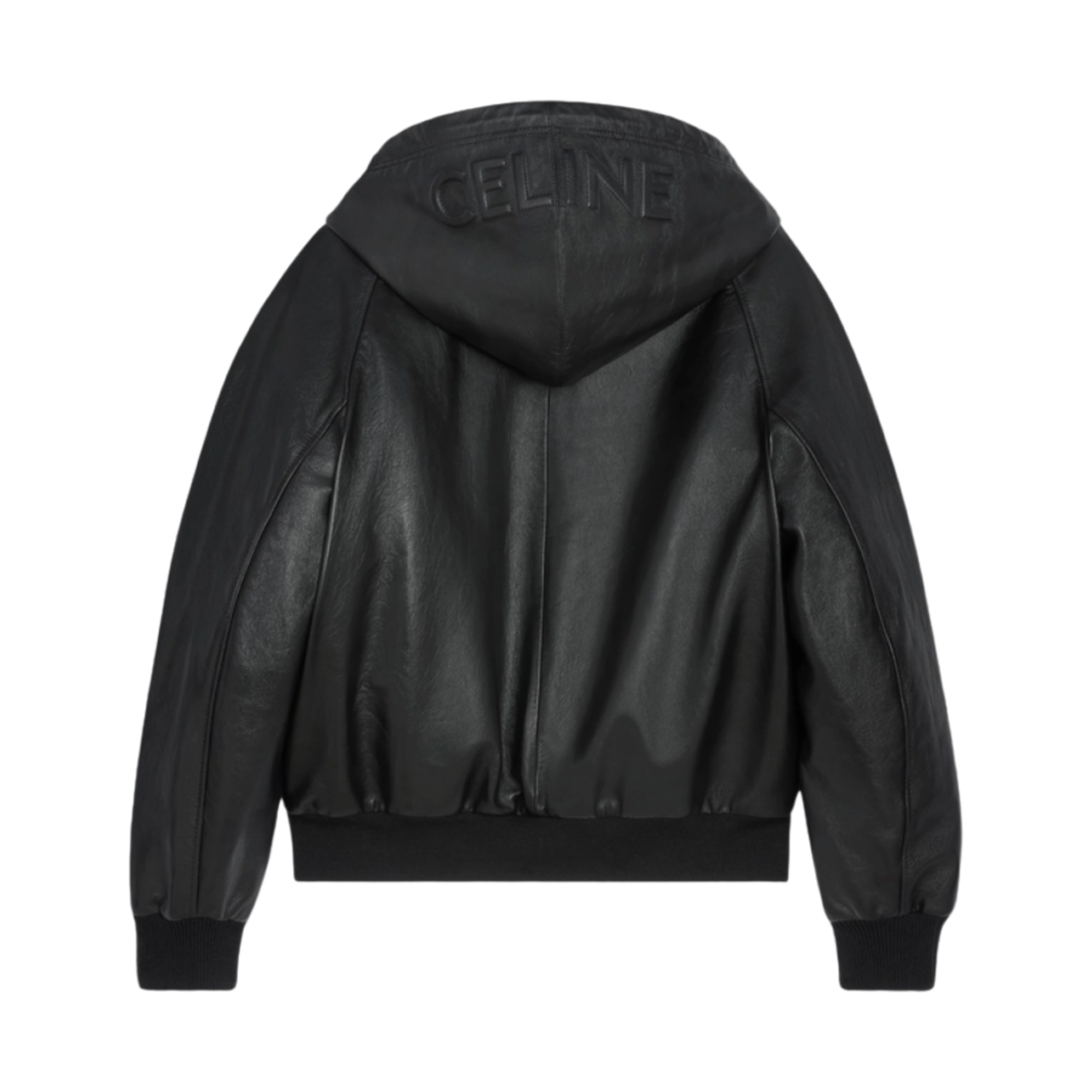 셀린느 소프트 램스킨 후드 자켓 블랙(Celine Hooded Jacket in Soft Lambskin Black) - 2