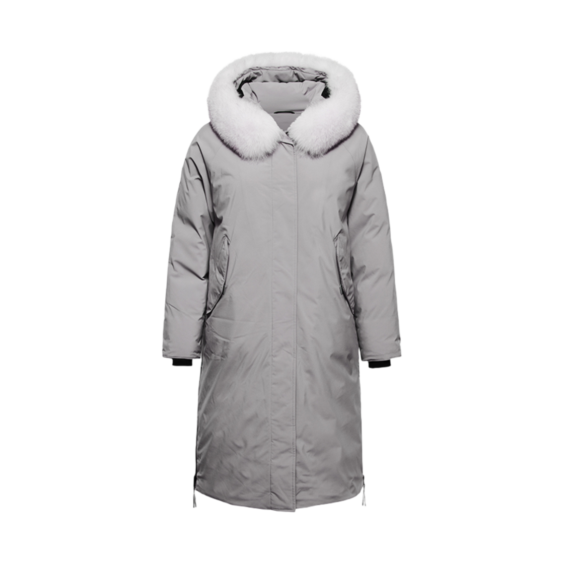 1BYPAW45302G (W) Black Yak Ice Zero Lady Down Jacket Light Grayish Beige