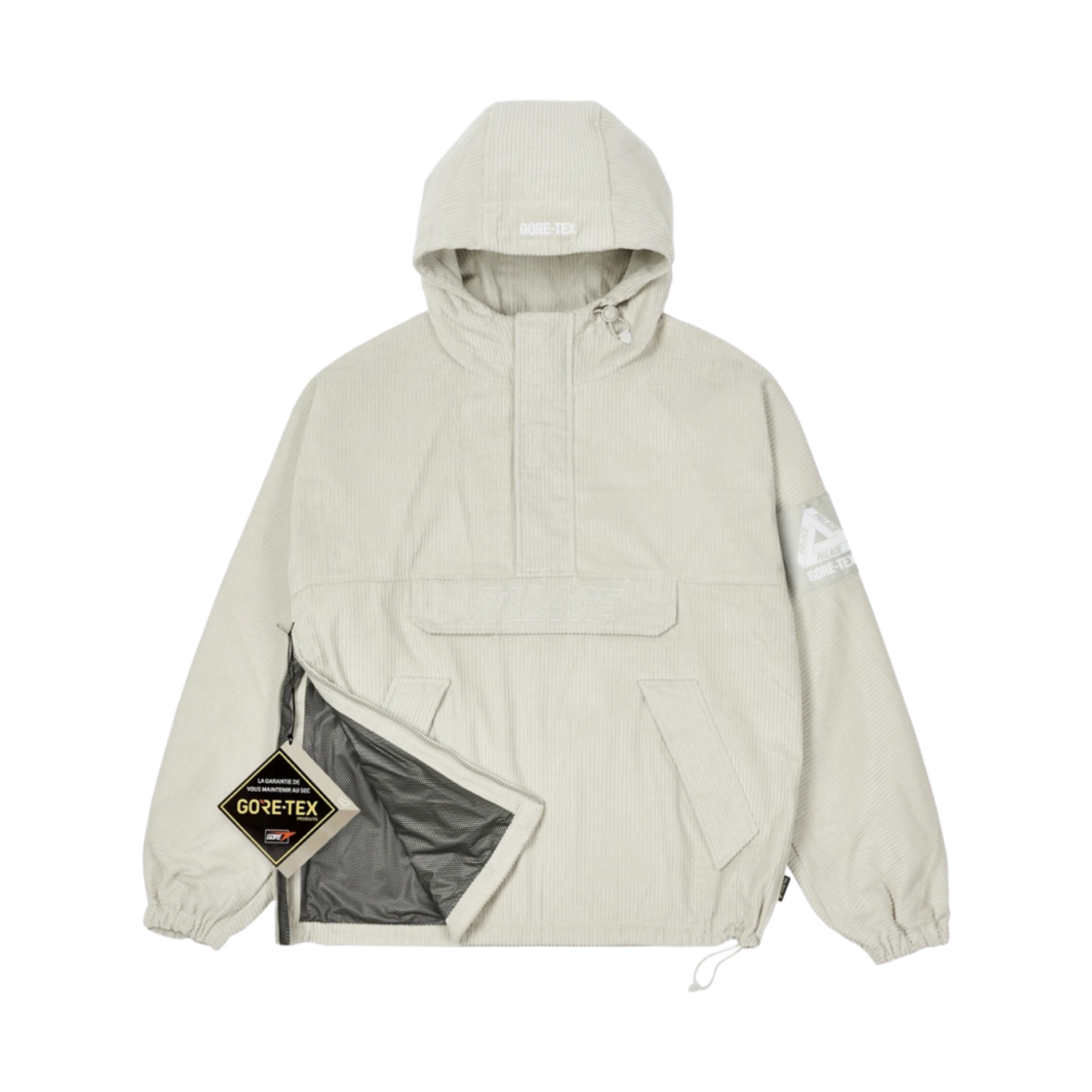 팔라스 고어텍스 코듀로이 자켓 스톤 - 21FW(Palace Gore-Tex Corduroy Jacket Stone - 21FW) - 2