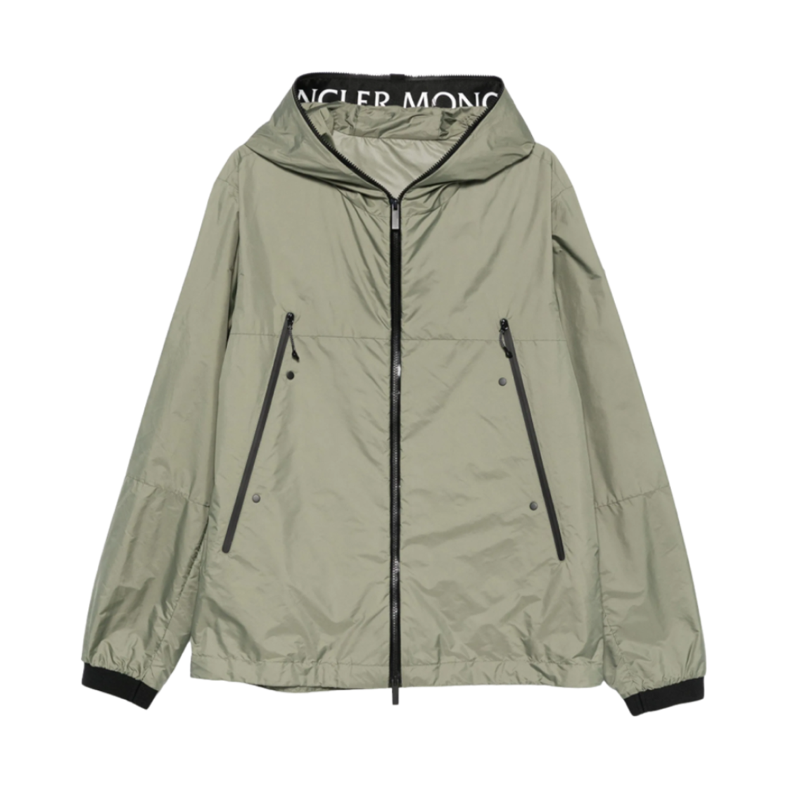 K1-091-1A00192-68352-82G Moncler Junichi Rain Jacket Sage Green - 25SS