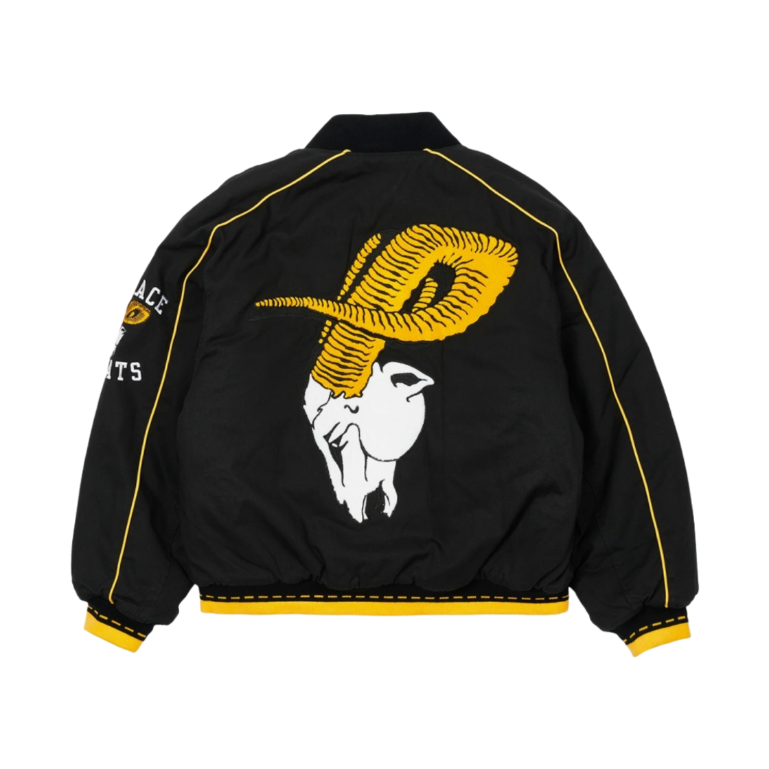 팔라스 고트 바시티 자켓 블랙 - 22SS(Palace Goats Varsity Jacket Black - 22SS)