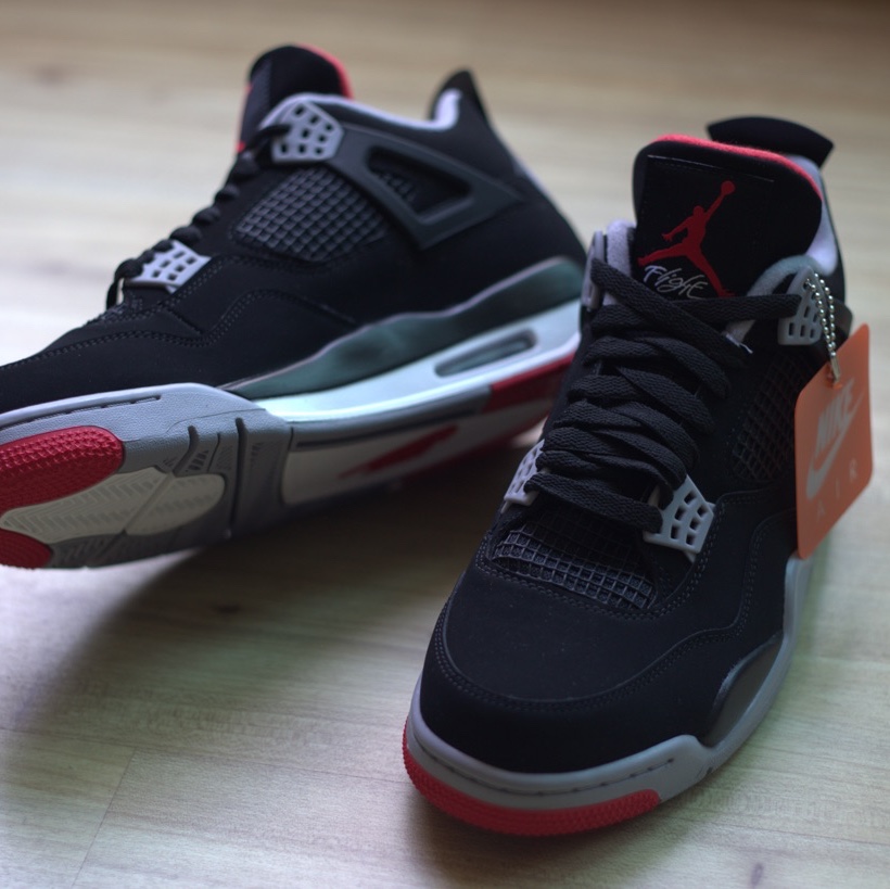 Jordan 4 Retro Bred 2019 착용 스타일