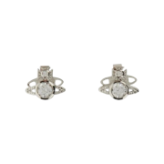 (W) Vivienne Westwood London Orb Earrings Silver