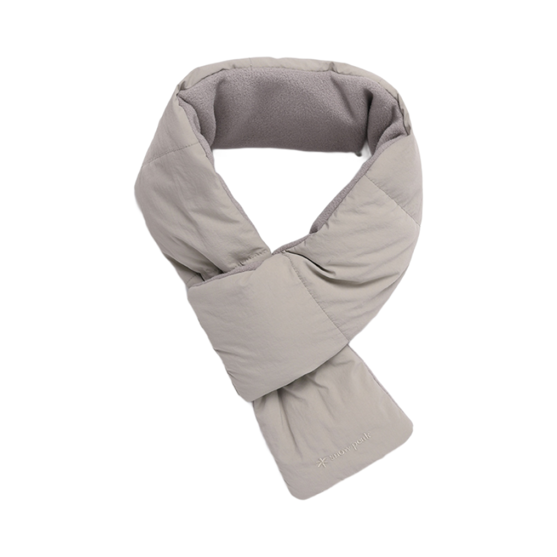 S24WUTWA12FG Snow Peak Padded Muffler Fog Gray