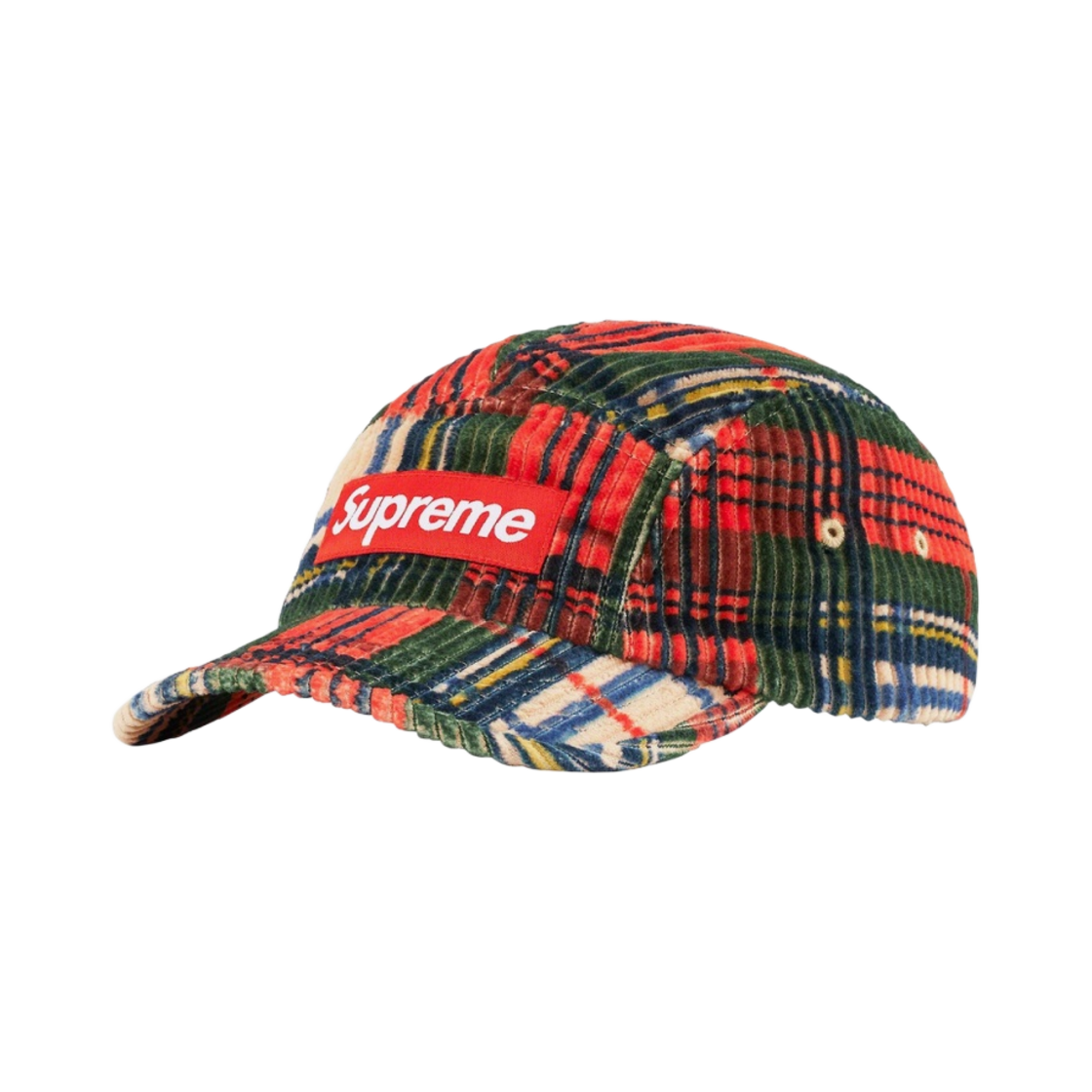 슈프림 코듀로이 캠프캡 플래드 - 22SS(Supreme Corduroy Camp Cap Plaid - 22SS) - 1