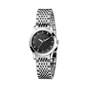 (W) Gucci G-Timeless Quartz 27mm Stainless Steel Black