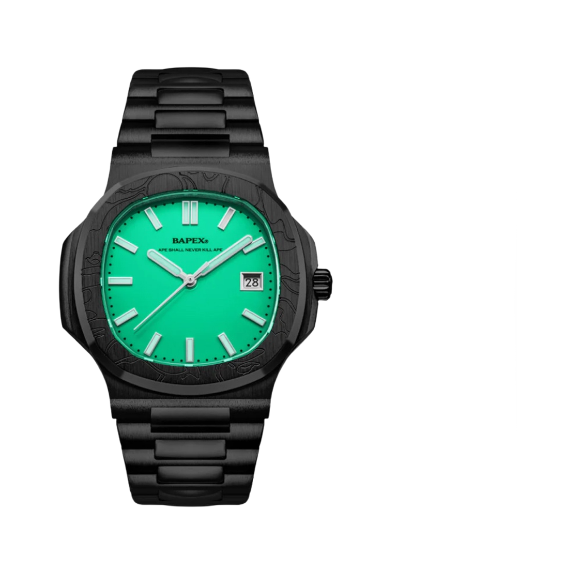 베이프 타입 10 베이펙스 워치 블랙(BAPE Type 10 Bapex Watch Black)
