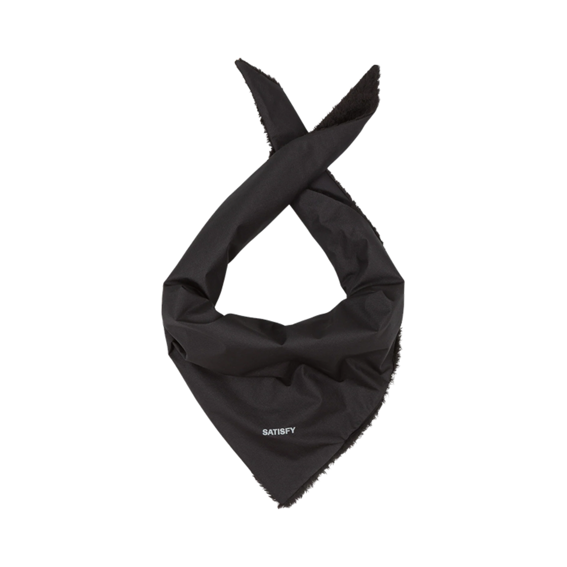 새티스파이 퍼텍스 고스트플리스 AD 반다나 블랙(Satisfy Pertex Ghostfleece AD Bandana Black) - 1
