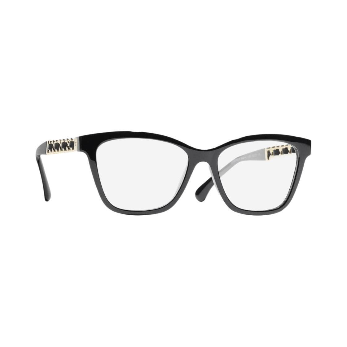 샤넬 스퀘어 프레임 아세테이트 카프스킨 & 블랙 골드(Chanel Square Eyeglasses Acetate Calfskin & Black Gold) - 2