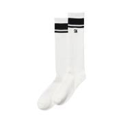GU x Undercover High Socks Off White