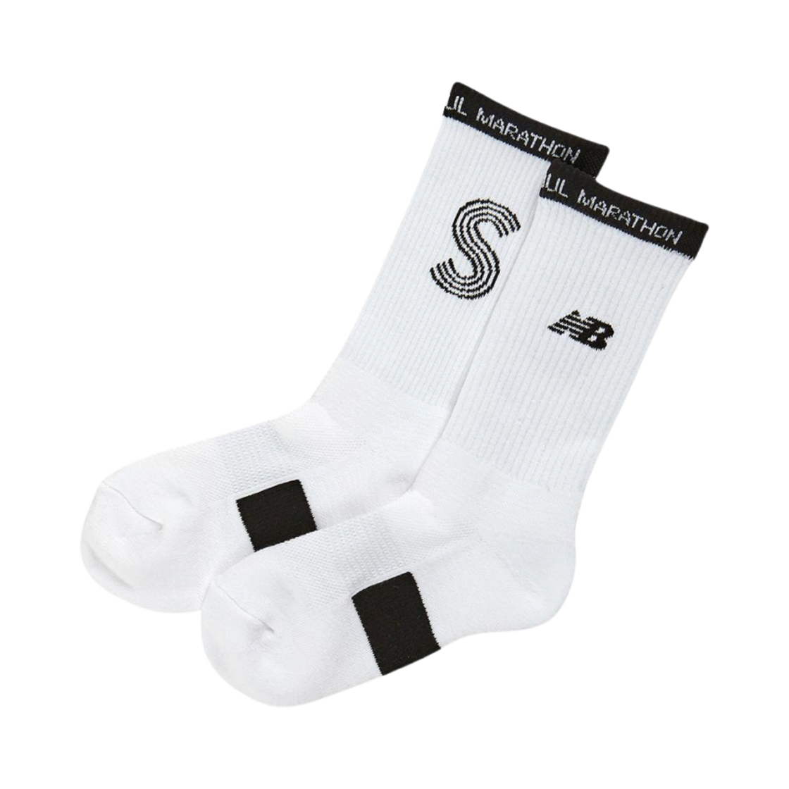 NBGEDBS802-19 (W) New Balance JTBC Seoul Marathon Running Socks Black