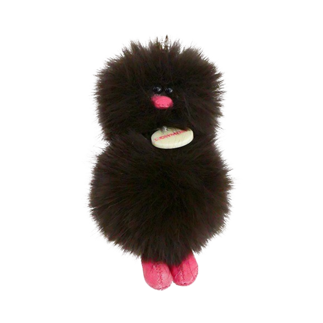 코지모지 미니버드 키링 다크 브라운