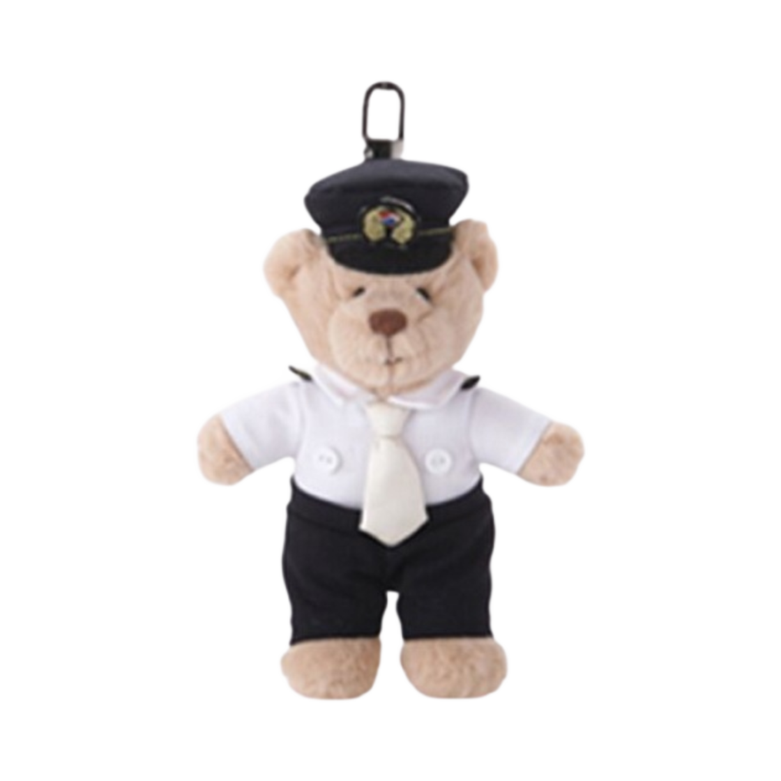 - Korean Air Teddy Bear Keyring Pilot