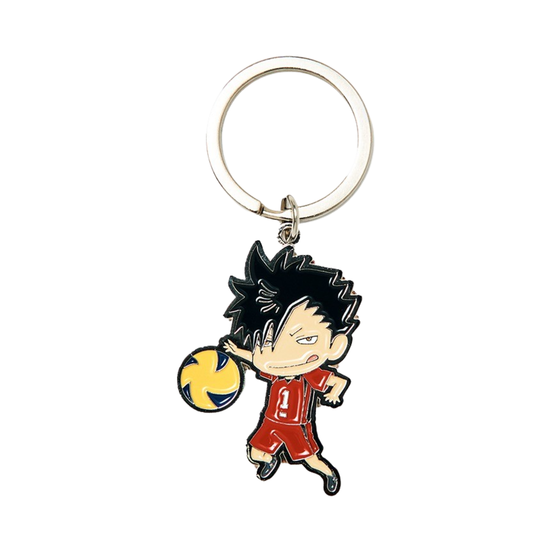 이어스트 x 하이큐!! SD 메탈 키링 테츠로(EERST x HAIKYU!! SD Metal Key Ring Tetsuro)