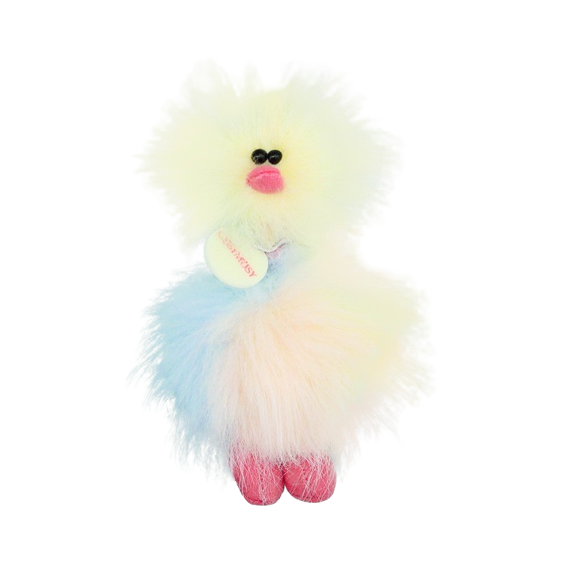 코지모지 미니버드 키링 레인보우(Cosymosy Mini Bird Bird Keyring Rainbow)