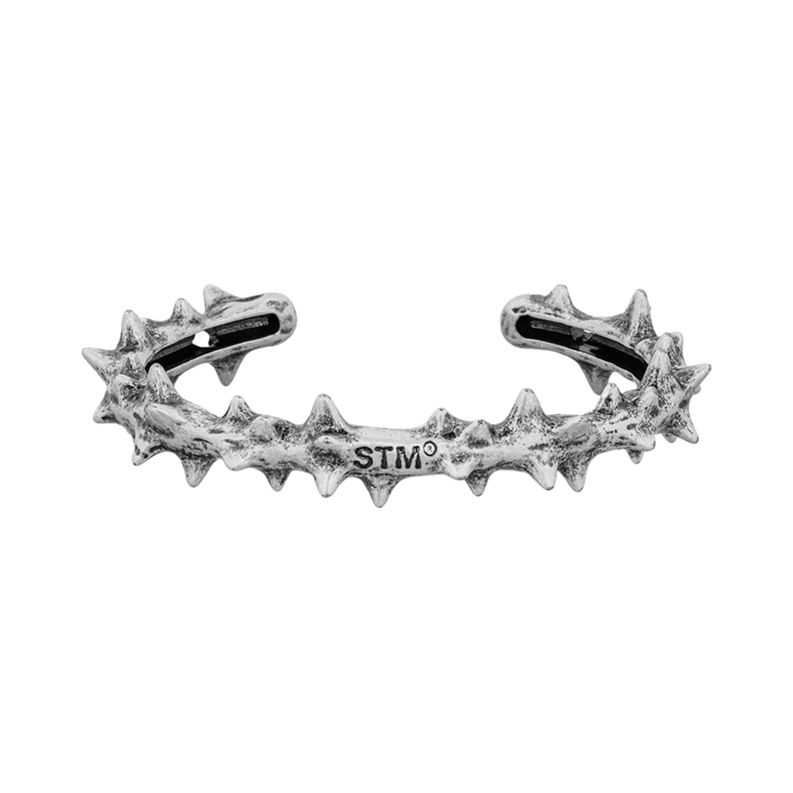 NO630BU Sentiments No.630 Spiky Bangle Bracelet Burnish