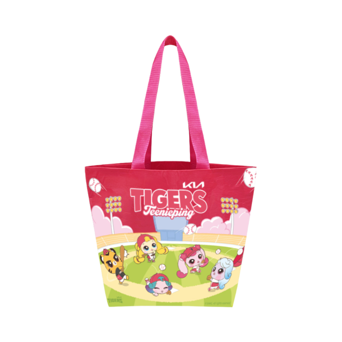 기아 타이거즈 x 캐치! 티니핑 리유저블백(Kia Tigers x Catch! Teenieping Reusable Bag)