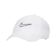 Nike Club Unstructured Swoosh Cap White