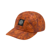 Supreme x Stone Island Painted Camo Nylon 6-Panel Coral - 20FW