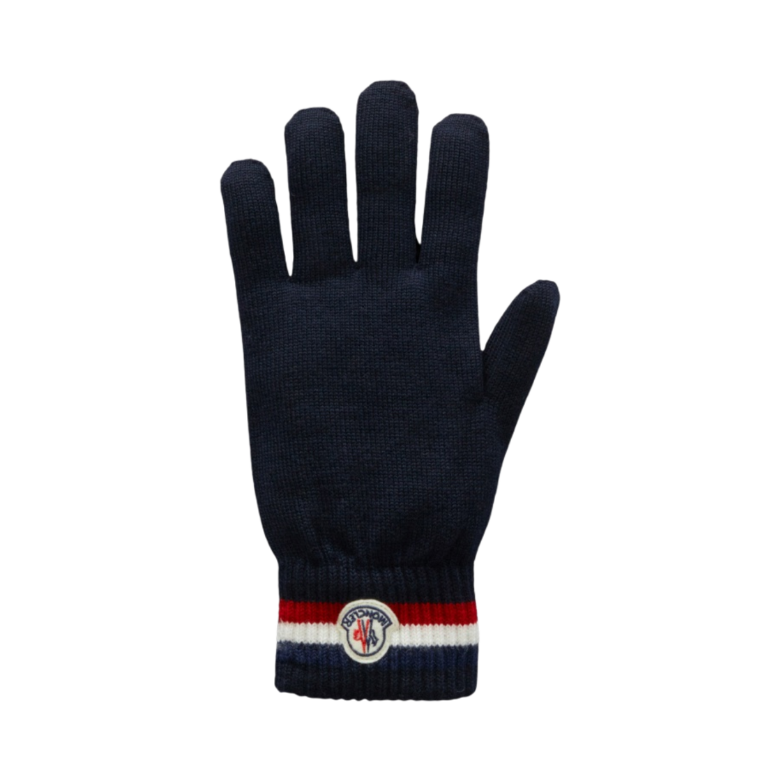 몽클레르 트라이컬러 니트 글러브 나이트 블루 - 22FW(Moncler Tricolor Knit Gloves Night Blue - 22FW) - 1