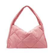 COS Diamond Quilted Shoulder Bag Mist Powder
