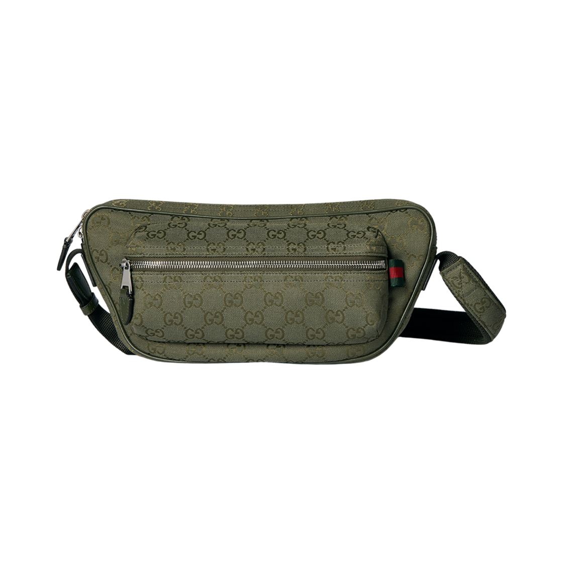 구찌 GG 캔버스 라지 슬링백 포레스트 그린(Gucci GG Canvas Large Slingbag Forest Green) - 1