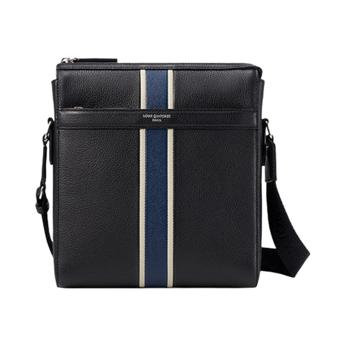LLMQ1FM07MD2NA0171 Louis Quatorze Stripe Detail Messenger Bag Navy